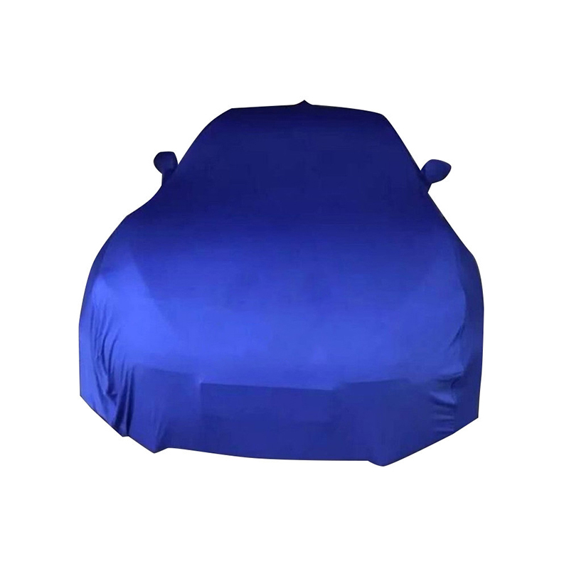 Modrý celopotah do auta z lehké elastické tkaniny do každého počasí